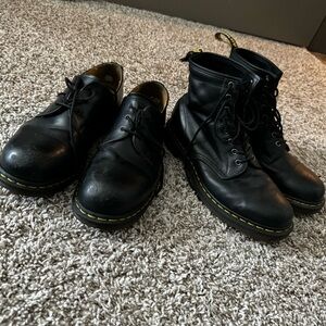 2 pairs of Dr. Martens.